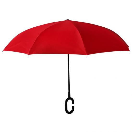 Ontwerp Winddicht Gedrukte omgekeerde omgekeerde paraplu