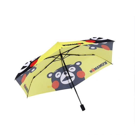  Kumamon Auto Open Sunshine Rain Folding Paraplu