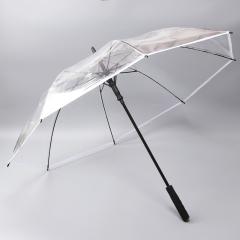 Duidelijke transparante paraplu