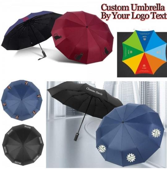 aangepast Winddicht automatische draagbare opvouwbare paraplu