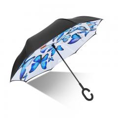 Omgekeerde dubbellaagse paraplu