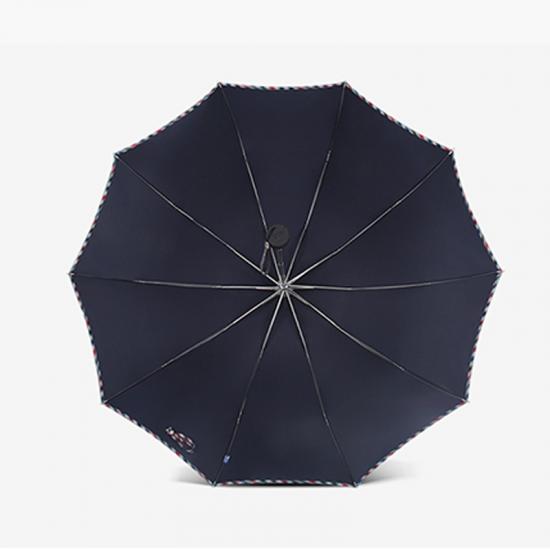 Sterke automatische grote opvouwbare paraplu Mens