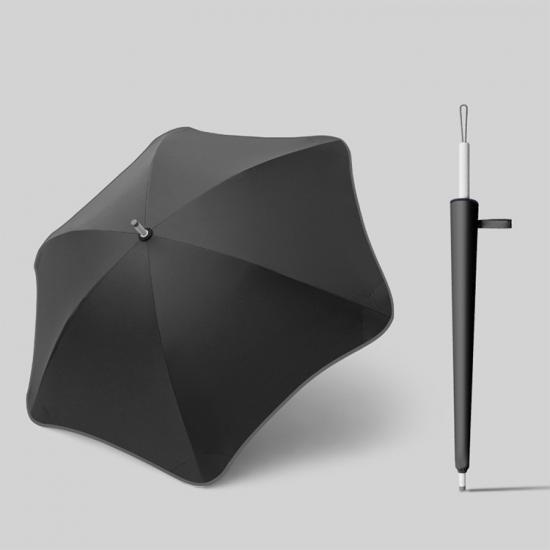 Handmatige rechte paraplu Bloemvormige golfparaplu