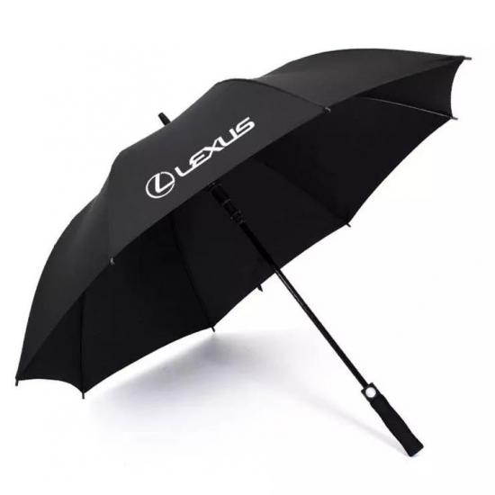 Gepersonaliseerde golfparaplu's, 60 inch extra grote winddichte promotionele bedrukte paraplu met logo
