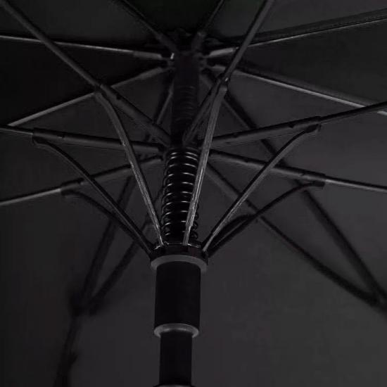 60 inch promotionele aangepaste golfparaplu Extra grote rechte handgreep Automatische open zakelijke paraplu groothandel

