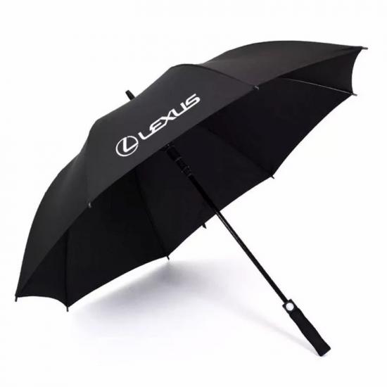  60 inch promotionele aangepaste golfparaplu Extra grote rechte handgreep Automatische open zakelijke paraplu groothandel
 
