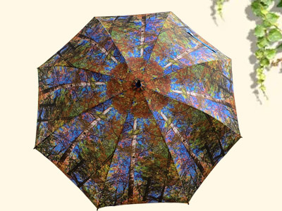 Omarm de schoonheid van de natuur met onze bedrukte parasols